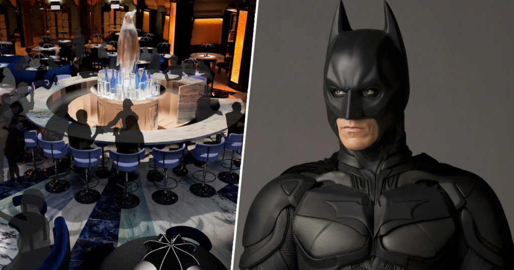 alt="ristorante tema Batman"